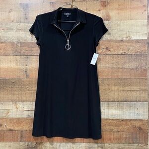 New With Tags MSK Black Dress Size Petite Medium